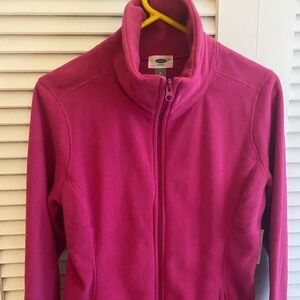 Old Navy Hot Pink Fleece Jacket NWT